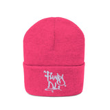 Embroidered Beanie Hat - "Funky DL" Logo
