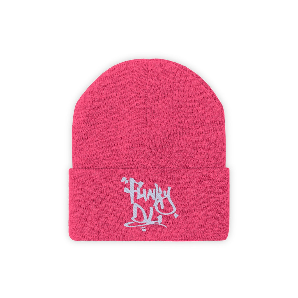 Embroidered Beanie Hat - 