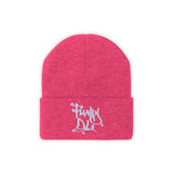 Embroidered Beanie Hat - "Funky DL" Logo